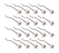 bnsggl Lot de 20 outils de nettoyage robustes en acier inoxydable pour bol à gelée