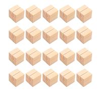 bnsggl Lot de 20 porte-cartes en bois pour numéros de table, cartes nominatives, photos, mémos, notes pour fête de mariage