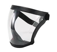 bnsggl Masque intégral transparent anti-buée anti-rayures pour homme et femme