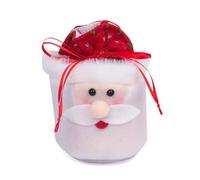 bnsggl Sac de rangement de Noël pour bonbons et chocolats pour fête du Nouvel An, a