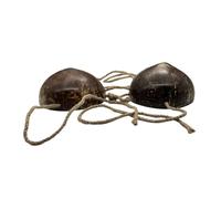 bnsggl Soutien-gorge naturel fantaisie noix de coco avec cordon de serrage hawaïen soutien-gorge de plage haut de noix de coco soutien-gorge pour fête