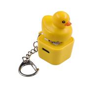 bnsggl Testeur de commutateurs mécaniques RVB amusants pour appels et appels de canards - Porte-clés - Effets sonores amusants