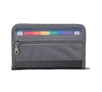 bnsggl Trousse à crayons, 13 poches, dossier de reçus, dossier extensible avec fermeture éclair, Pages intérieures colorées, 0A6, Trousses à crayons