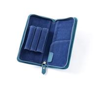 bnsggl Trousse à crayons, 3 compartiments séparés, trousse à stylo, trousse à crayons, trousse à crayons grande capacité, trousse à crayons, fournitures scolaires et de bureau, bleu, Trousses à