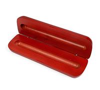 bnsggl Trousses à crayons, boîte à crayons en bois, boîte cadeau, boîte cadeau d'entreprise, boîte à stylo, Rouge, Trousses à crayons