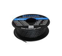 BNTECHGO 20 jauge Silicone Wire Spool 250 ft Noir Flexible 20 AWG Fil de cuivre Tinned Stranded
