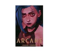 bntjxz Poster Arcane Jinx sur toile - Décoration murale pour salon, chambre à coucher - 30 x 45 cm