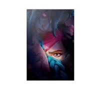 bntjxz Poster Arcane Saison 2 Jinx sur toile pour décoration de chambre à coucher, bureau, chambre, cadeau 20 x 30 cm