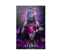 bntjxz Poster sur toile Arcane League of Legends 1 pour décoration de chambre à coucher, bureau, chambre, cadeau 30 x 45 cm