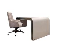 BNUTFRDD Bureaux Bureau Moderne Simple en Bois Massif, Bureau d'ordinateur for la Maison, d'écriture for Petit Appartement, lumière de Luxe, Patron Table de Loisirs Créatifs(160 * 85 * 75cm)