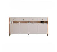 BNUTFRDD Meuble TV pour Chambre Meuble TV, casier de Chambre à Coucher, Salon, Center Divertissement, Armoire audiovisuelle, Selle, Buffet en Cuir(140 * 40 * 85cm)