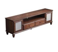 BNUTFRDD Meuble TV pour Chambre Meuble TV Salon Media Console Table Centre de Divertissement avec tiroirs, armoires Rangement et étagères Ouvertes(A,180 * 43 * 59.5cm)