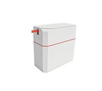 BNUTFRDD Poubelle Poubelle avec couvercle, une pull et un ascenseur, emballage automatique, pas de mains sales, poubelle chambre ménagère, salle bain, cuisine Corbeille à Déchets