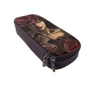 BNVSADC Présentation de divers sacs à crayons et trousse de maquillage en cuir synthétique imprimé légumes, jolie boîte à crayons, trousse de papeterie pour l'école, le bureau, les voyages, Fille