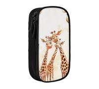 BNVSADC Trousse à crayons avec fermeture éclair pour étudiants, adolescents, garçons, filles, adultes, noir, Noir , Taille unique, Cartable