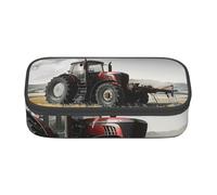 BNVSADC Trousse à crayons avec imprimé floral - Jolie trousse à crayons - Pour bureau, école, voyage, travail, Tracteur Agriculture Tranquil, Taille unique, Cartable