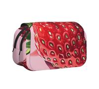 BNVSADC Trousse à crayons double couche avec imprimé de partitions de violon - Grande capacité - Organiseur de fournitures scolaires pour étudiants, enfants, adolescents, artistes, voyages et bureau