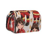 BNVSADC Trousse à crayons double couche avec imprimé orchidées imprimé imprimé - Grande capacité pour les étudiants, les enfants, les adolescents, les artistes, les voyages et le bureau, Petits