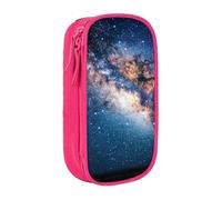 BNVSADC Trousse à crayons imprimée avec fermeture éclair pour étudiants, adolescents, garçons, filles, adultes, noir, rose, Taille unique, Cartable