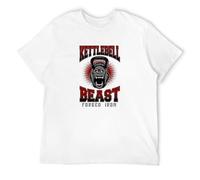 BNWT Kettlebell Beast Forged Iron Gorilla Fury Sport Adult Men's Graphic T Shirt M