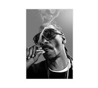 bnyesa Poster Snoop Doggy Dogg 1 sur toile pour décoration murale de salon, chambre à coucher - 20 x 30 cm
