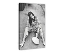 bnyesa Poster sur toile Singer Dalida pour décoration de chambre à coucher, bureau, chambre, cadeau 20 x 30 cm