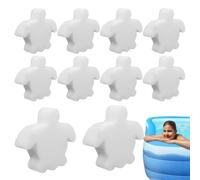 BnyHjir Lot de 10 éponges de Spa pour - Absorbeur d'huile de Tortue - Fournitures de Spa - pour aspirateur, pelouse, Tente, Table, Sol, terrasse, Jardin