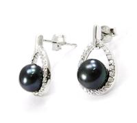 BO Argent ""Sissi"" gris blanc