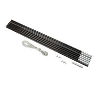 Bo-Camp - Arceaux - Fibre de verre, Mixte Adulte, Noir, 5,4 m