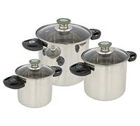 Bo-Camp - Batterie de cuisine - Elégance - Compact 3-3 Pièces - RVS