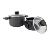 Bo-Camp - Batterie de cuisine - Twist - Compact 2-2 Pièces - Aluminium - Induction