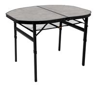 BO-CAMP BC IND Mesa Northgate 100x70 cm pour camping et plein air, idéal pour usage nomade confortable, 100 x 70 cm