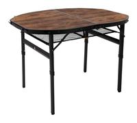 BO-CAMP BC IND Mesa Woodbine 100x70 cm pour camping et plein air, idéal pour usage nomade confortable, 100 x 70 cm