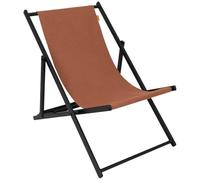BO-CAMP BC IND Silla playa Culview arcilla pour camping et plein air, idéal pour usage nomade confortable, format léger