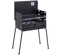BO-CAMP BC Maletín barbacoa acero pour camping et plein air, avec format léger, camping facile au quotidien