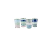 BO-CAMP BC Taza Halo bleu/vert 4p pour camping et plein air, repas et sorties pratiques, format léger