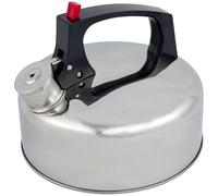 Bo-Camp - Bouilloire sifflet - Vision - 1,8 litre - Inox, Argent