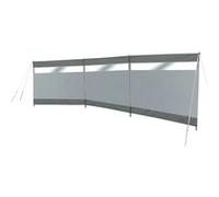 Bo-Camp Brise-vent avec Fenêtre Gris et Anthracite Camping Ecran Anti-vent Uniforme G