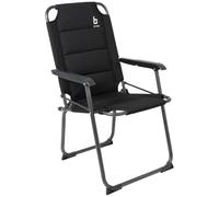 Bo-Camp - Chaise - Copa Rio - Air - M - Rembourré - Aluminium - Noir