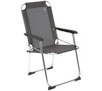 Bo-Camp - Chaise - Copa Rio - Deluxe - M - Aluminium - Gris