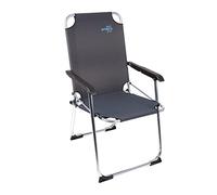 Bo-Camp 1211937 chaise de camping 2 pieds Graphite