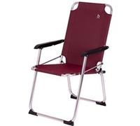 Bo-Camp Chaise de camping pliable Copa Rio Classic Rubis Rouge G