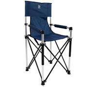 Bo-Camp - Chaise Enfant - Compact - Aluminium - Bleu