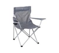 Bo-Camp - Chaise Pliante - Compacte - Acier - Gris