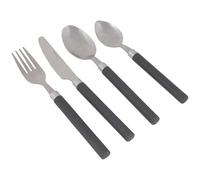 Bo-Camp - Couverts - RVS - 16 Pièces - 4 Personnes - Gris