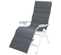 Bo-Camp - Housse chaise relax - Universel - Rembourré - Gris