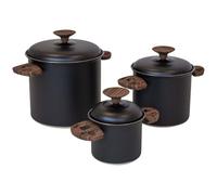 Bo-Camp - Industrial - Batterie de cuisine - Hading compact 3-3 Pièces - RVS
