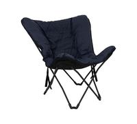 Bo-Camp Industrial Fauteuil papillon Himrod L Bleu