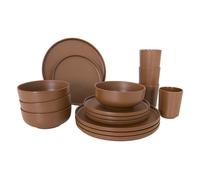 Bo-Camp Industrial Patom Vaisselle 16 Pièces - Terra