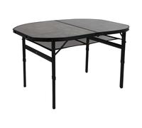 Bo-Camp Industrial Table Northgate Ovale Modèle malette 120x80 cm